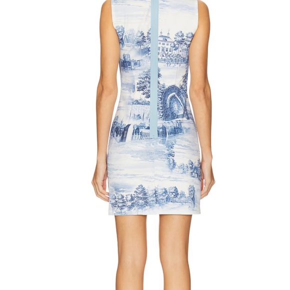 New Without Tags Alice + Olivia Wynell Mini Dress in Chateau - Picture 3 of 10